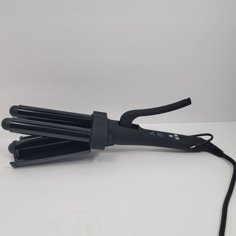 Royale Pro Hair Styling Technology SW001 Black Triple Barrel Hair Waver Curler - Picture 4 of 12